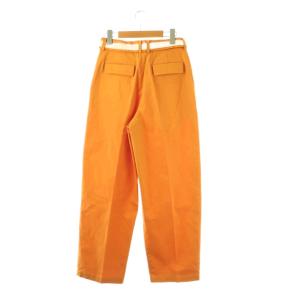 EMPORIO ARMANI パンツ テーパード 38 オレンジ /HK OS