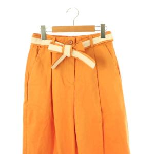 EMPORIO ARMANI パンツ テーパード 38 オレンジ /HK OS