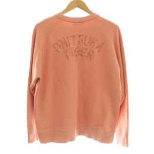 Onitsuka Tiger オーバーサイズ OVERSIZED TOP スウェット トレーナー M ピンク /SS OS