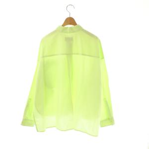 EMPORIO ARMANI 長袖シャツ 38 ライム /HK OS