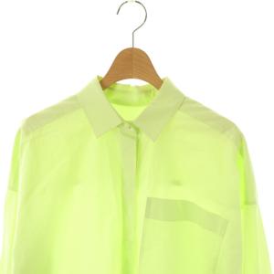 EMPORIO ARMANI 長袖シャツ 38 ライム /HK OS