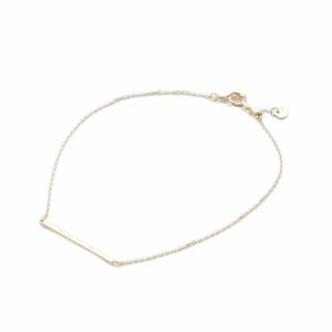 VENDOME AOYAMA バーブレスレット K18 YG ダイヤ5P