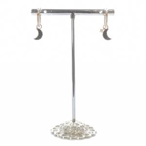 DUO MOON ピアス ゴールド色 /SR