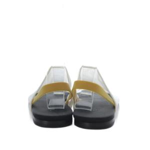 The Row CLEAR MESH FLAT SANDAL 37.5 アイボリー