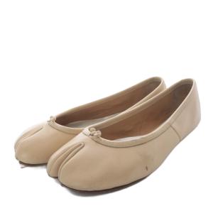 メゾンマルジェラ TABI バレエシューズ 38.5 ベージュ S58WZ0022