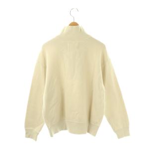 MHL. 25AW DOUBLE FACE SOFT COTTON JERSEY TOP ハーフジップ スウェット