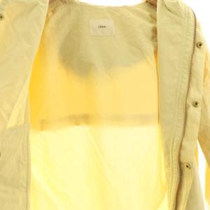 IENA Onibegie リサイクルナイロンフーデットブルゾン ジャケット ジップアップ 36 イエローベージュ
