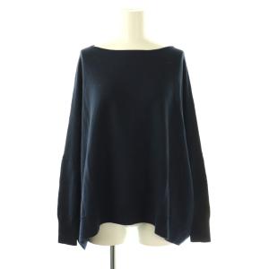 B/N Volume Knit ニット セーター 長袖 ウール 紺 /NR OS