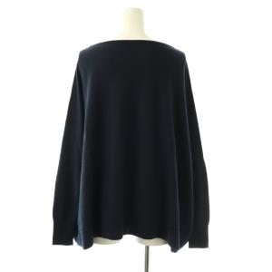 L'Appartement B/N Volume Knit ニット セーター 長袖 ウール 紺 /NR OS