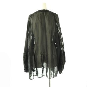 Deuxieme Classe Feminine ブラウス ブラック /ES OS