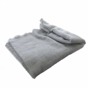 L'Appartement ALONPI CASHMERE ストール カシミヤ フリンジ グレー