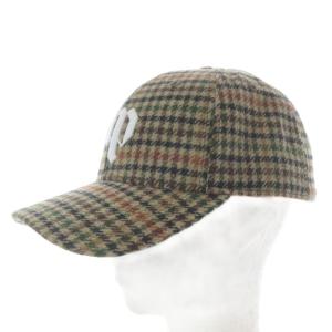 Deuxieme Classe ダークパーク DARKPARK 24AW CHECK BASEBALL CAP キャップ 野球帽 ブラウン