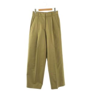 Chambray Twill Trousers シャンブレーツイルトラウザーパンツ タック ジッパーフライ