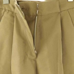 TODAYFUL Chambray Twill Trousers シャンブレーツイルトラウザーパンツ タック ジッパーフライ