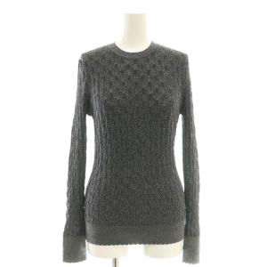 25AW LLOYD ETTA SWEATER ニット セーター プルオーバー 38 ブラック シルバー色