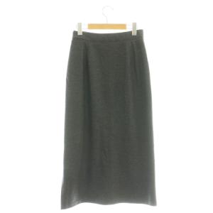 theory luxe 25AW LIBRA HANIE SKIRT タイトスカート ロング 36 ダークグレー /DF OS