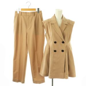 ベスト ダブル パンツ テーパード セットアップ 1 ベージュ /HK OS