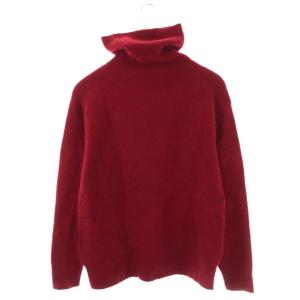 STUNNING LURE ヤクウールタートルニットプルオーバー セーター 長袖 M レッド /DO OS