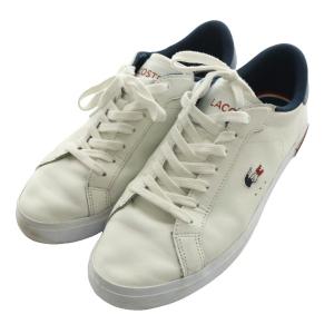 LACOSTE パワーコートスニーカー US8.5 白 ホワイト 743SMA0034407 /SS OS AD