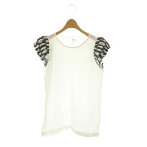 半袖カットソー Tシャツ 1 白 グレー /CX OS