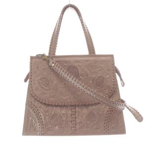 2way ショルダーバッグ ハンドバッグ ピンク /SR