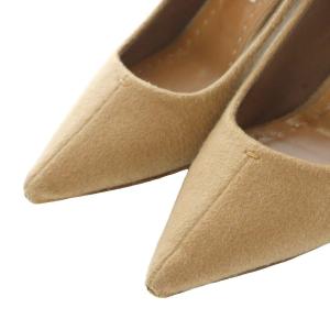 Max Mara パンプス 35 22cm 22.5cm ベージュ ポインテッドトゥ ハイヒール /RI OS