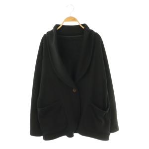 裏起毛 ジャケット アウター 黒 /NR OS
