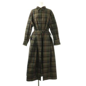 メモリークロスワンピース レイヤードセット 38 ダークブラウン