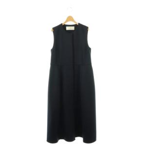 24SS ジャージーボンディングジレ 38 ネイビー