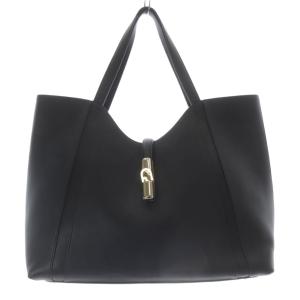 GOCCIA XL ホーボーバッグ トートバッグ ハンドバッグ レザー ロゴ 黒 ブラック /SR