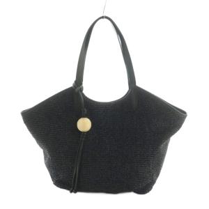 × ビアズリー BEARDSLEY 25SS カゴトートバッグ 黒 /MI OS