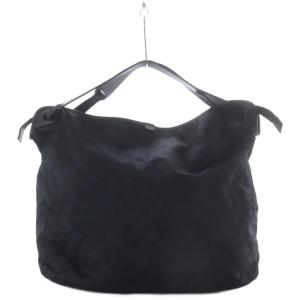 トートバッグ ハンドバッグ モノグラム 総柄 ナイロン ブラック ネイビー /YO23