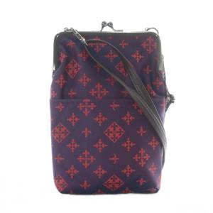 デイリー Daily ガマグチスマホショルダーポーチ ポシェット ショルダーバッグ ナイロン ジャガード