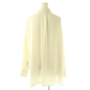 NOBLE 24AW シーズンカラープレーンシャツ 長袖 アイボリー /DO OS