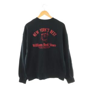 24AW BOOK STORE SWEATSHIRT スウェット プルオーバー 長袖 FO ネイビー /HK