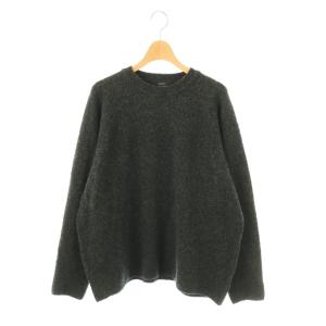 25AW ブークレーニット セーター 長袖 ブラック /HK OS