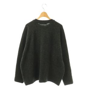 FLORENT 25AW ブークレーニット セーター 長袖 ブラック /HK OS