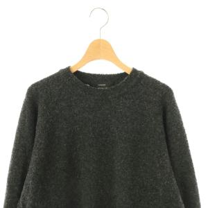 FLORENT 25AW ブークレーニット セーター 長袖 ブラック /HK OS