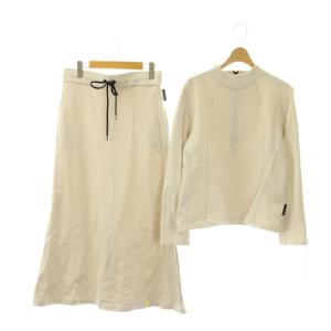 ブラッシュドスウェット スカート セットアップ カットソー 38 ライトベージュ /ES OS