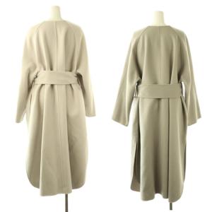 ADORE 2TONE リバーコート リバーシブル 36 グレージュ