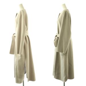 ADORE 2TONE リバーコート リバーシブル 36 グレージュ