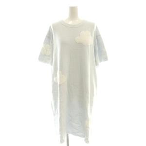 くもJQDTドレス ワンピース ルームウェア ナイトウェア F ブルー /DF OS SH