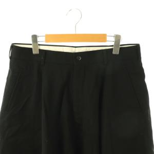 COMME des GARCONS HOMME PLUS 16SS ウールギャバジンサルエルショーツ S ブラック