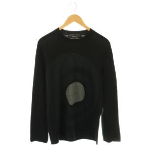 14AW Holy期 AD2013 サークル ニット S ブラック PN-N011