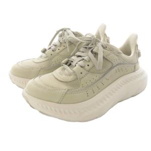 UGG australia V2 NUBUCK スニーカー ロゴ 23.5cm ベージュ CA805 /SR