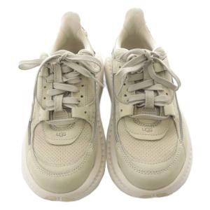 UGG australia V2 NUBUCK スニーカー ロゴ 23.5cm ベージュ CA805 /SR