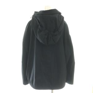 ANAYI ナイロン ブルゾン ジャケット ジップアップ 38 ネイビー /DF OS