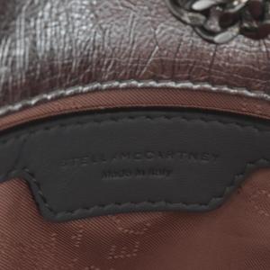 STELLA McCARTNEY ファラベラ タイニー トートバッグ 2way メタリック シルバーカラー