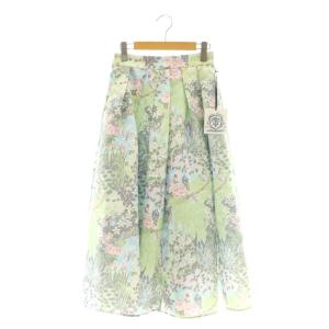 ×KEITA MARUYAM 24AW 庭園プリントフレアスカート S マルチカラー