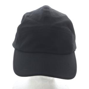 24AW ナイロン ダブルウィーヴ ジェットキャップ 帽子 野球帽 ブラック /YO14